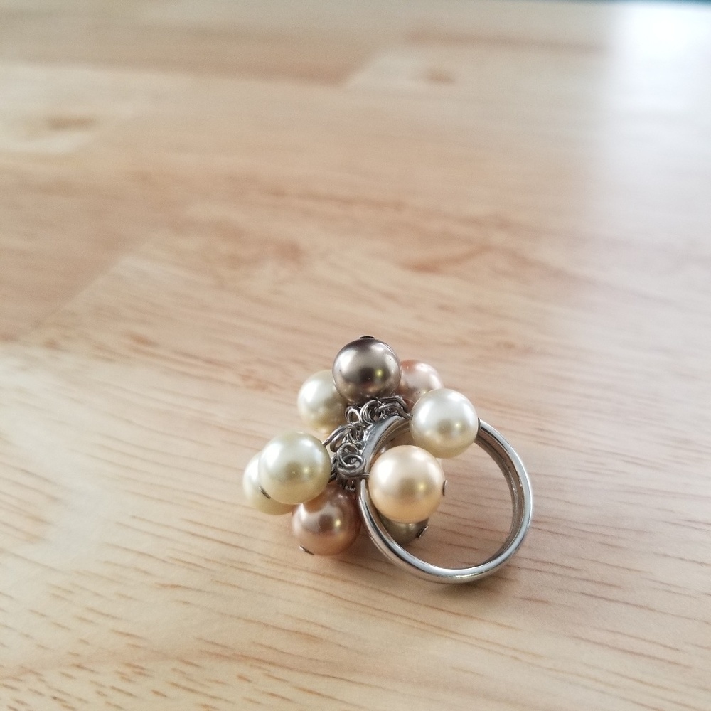 PEARL RING(MULTIPEARL) - Picture 2 of 6